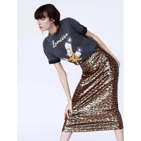 9325/102 ZARA LONG LEOPARD PRINTED KNIT 
